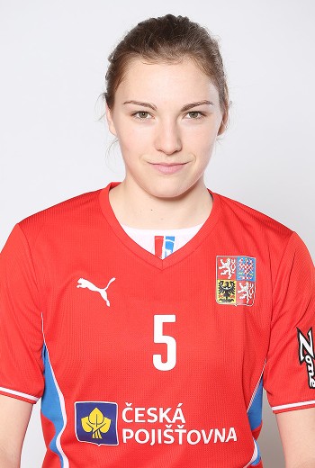 Eliška Krupnová, útočnice národního florbalového týmu a hráčka švédského týmu Pixbo Wallenstam